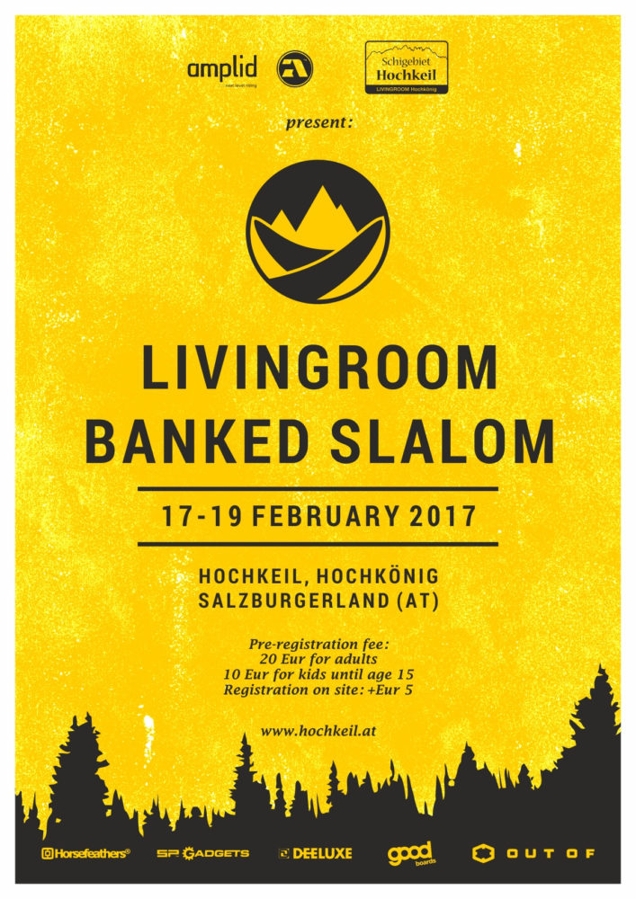 LivingRoom Banked Slalom Poster